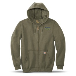 Carhartt® Midweight Hooded Zip-Front Sweatshirt - Men's