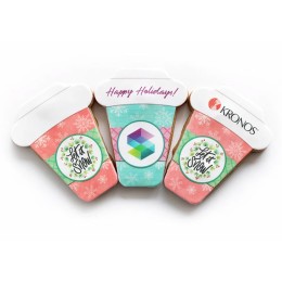 Custom Holiday Latte Cookies