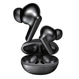 Active Noise Cancellation True Wireless Earbuds - Black