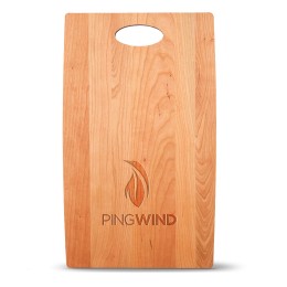 Cherry Cheese Board with Single Handle