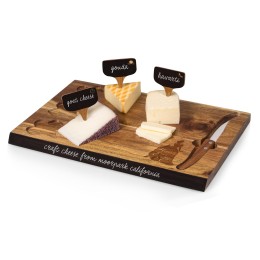 Cinderella Delio Acacia Cheese Cutting Board & Tools