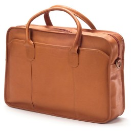 Top Handle Leather Briefcase