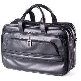 Leather Executive Laptop Briefcase