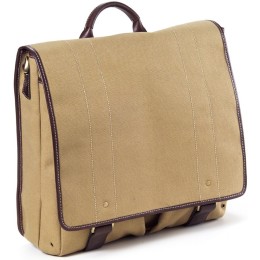 Canvas and Leather Mailbag