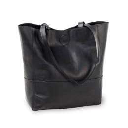 Leather Vertical Kate Tote Bag