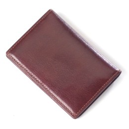 Leather Glazed Card Wallet