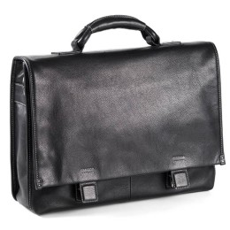 Tuscan Leather Flap Briefcase
