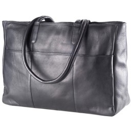 Leather Luggage Tote Bag
