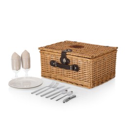 Classic Picnic Set for Two Basket