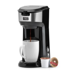 TRU Dual Brew Single Serve Coffeemaker