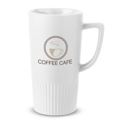Textured Base Ceramic Mug - 20 oz.