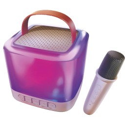 Wireless LED Karaoke Speaker & Mic