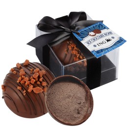 Custom Hot Chocolate Bomb with Hang Tag