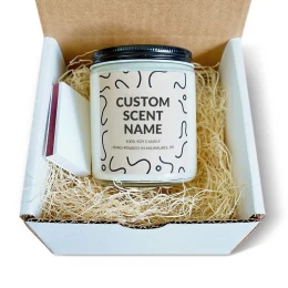 Sweet Little Box Co. - Sweet Little Candle Box (Choose Scent) - Custom Label