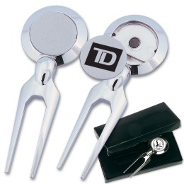 Custom Woodbury Chrome-Plated Divot Fixer