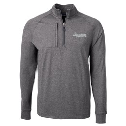 Cutter & Buck Adapt Eco Knit Heather Mens Quarter Zip Pullover