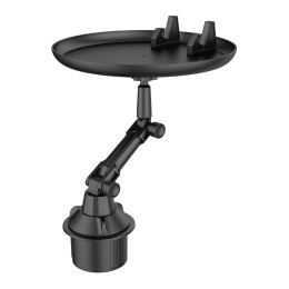 Flexitray Cup Holder Table w/Phone Mount
