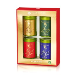 Palais des Thés Holiday Collection N°25 - Loose Tea Tins - Set of 4