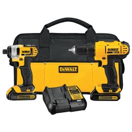 DEWALT® 20V MAX Lithium-Ion 2-Tool Combo - Drill/Driver & Impact Driver