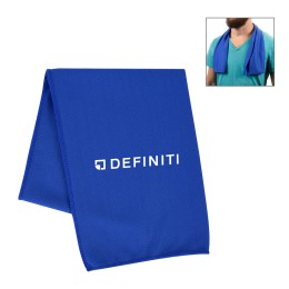 RPET Cooling Sport Towel - 12" x 32"
