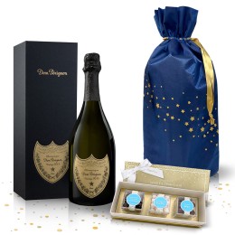 Dom Perignon Brut 750mL & Sugarfina Bento Box Gift Set