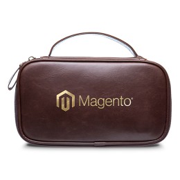 Vegan Leather Traveling Dopp Kit
