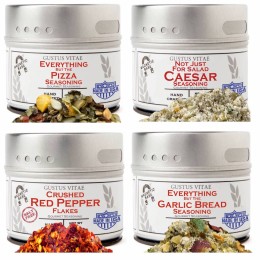 Gustus Vitae Everything But The Pizza Night Seasonings Collection - Set of 4