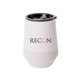 Elemental Recess Stemless Stainless Steel Tumbler - 10 oz. (Full-Color Imprint)