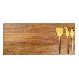 Wright Acacia Wood Serving Set - 4 pc