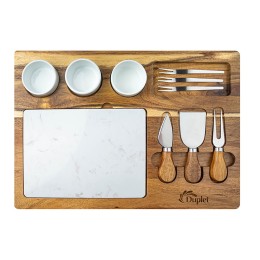 Milton Bamboo Cheese Set - 11 pc - Natural