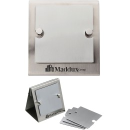 Custom Flaques Coaster Set & Stand