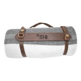 Elliston Wool Blend Blanket Roll - Black