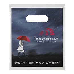 Digital Full Color Die Cut Plastic Bag