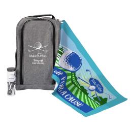 Putt Perfect Golf Shoe Bag Gift Set