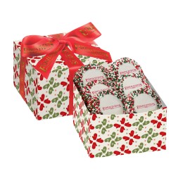 Holiday Sprinkled Oreos® with Printed Logo in Custom Gift Box - 6 pc