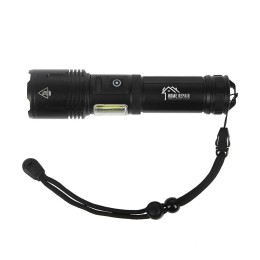 iCOOL® Longmont Rechargeable 1000-Lumen Aluminum Tactical Flashlight