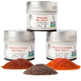 Gustus Vitae Gourmet Grilling Salts Collection - Set of 3