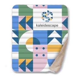 Fleece Sherpa Blanket - 50" x 60" (Dye-Sublimated)