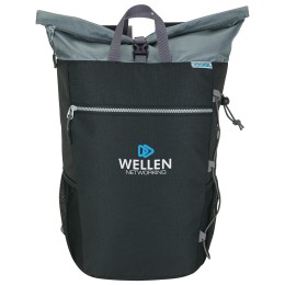 iCOOL® Trail Cooler Backpack - 24 Can - Black