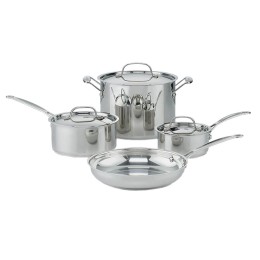 Cuisinart Chef's Classic Stainless Cookware Set - 7 pcs 