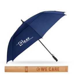 The Hurricane Auto Open Stick Umbrella - 60" - Navy