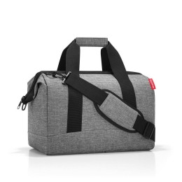 Reisenthel Allrounder M Travel Bag - Twist Silver (UK/EU/UAE)