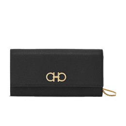 Salvatore Ferragamo Gancini Wallet on a Chain