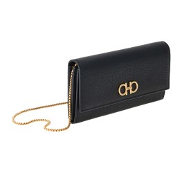 Salvatore Ferragamo Gancini Wallet on a Chain