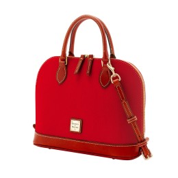 Dooney & Bourke Pebble Grain Zip Zip Satchel