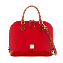 Dooney & Bourke Pebble Grain Zip Zip Satchel
