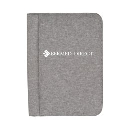 Custom Sterling RPET Zippered Letter Size Padfolio