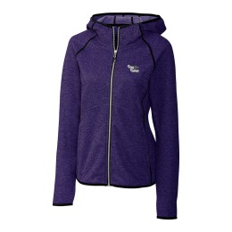 Cutter & Buck Mainsail Sweater-Knit Full Zip Hoodie Jacket - Women's