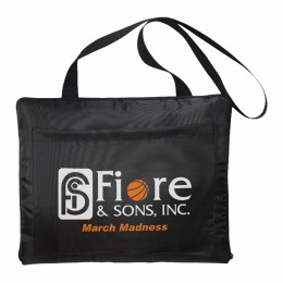 Game Day Stadium Blanket - Gray/Black