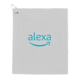 RPET 300g Terry Polyester Golf Towel - 15" x 18"
